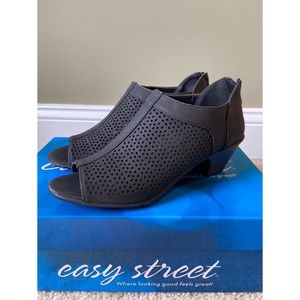 Easy street open toe heals